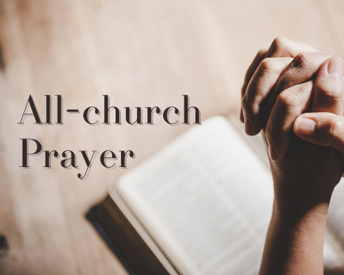 all church prayer graphic