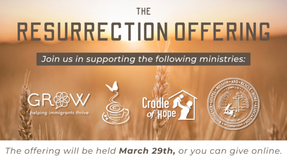 Resurrection offering graphic