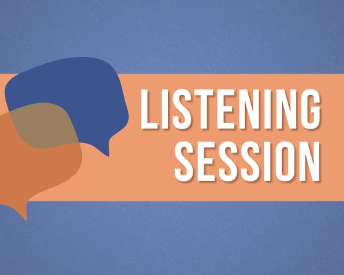 listening session graphic