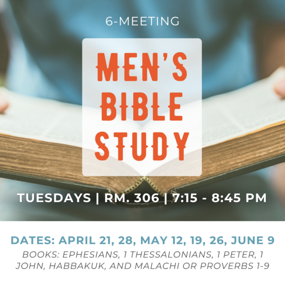 men's bible study graphic